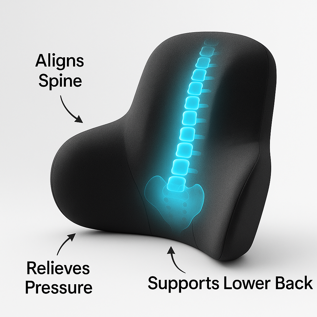 Memory Foam Lumbar Cushion
